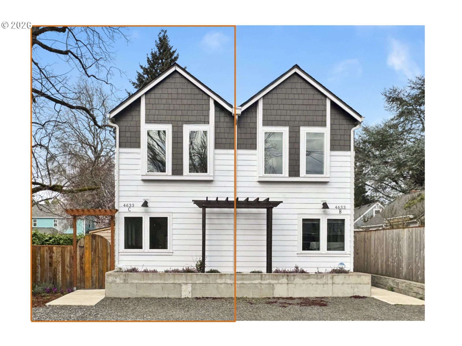 Primary listing photo, 4633 SE 35TH AVE #C, Portland, OR, 97202