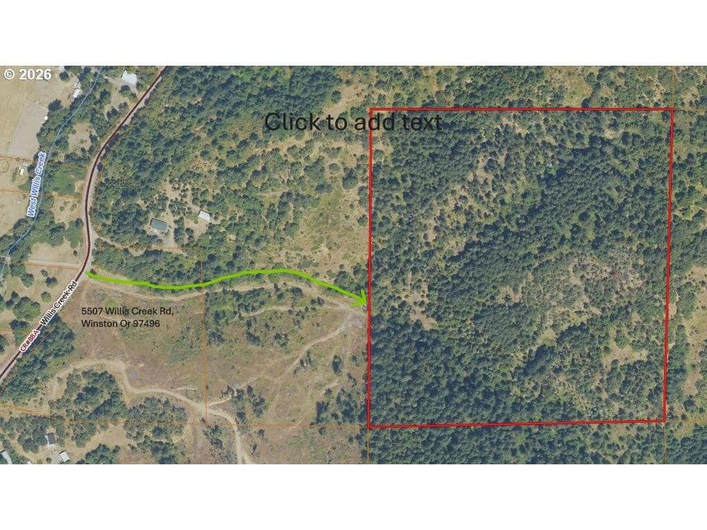 Primary listing photo, WILLIS CREEK RD, Winston, OR, 97496