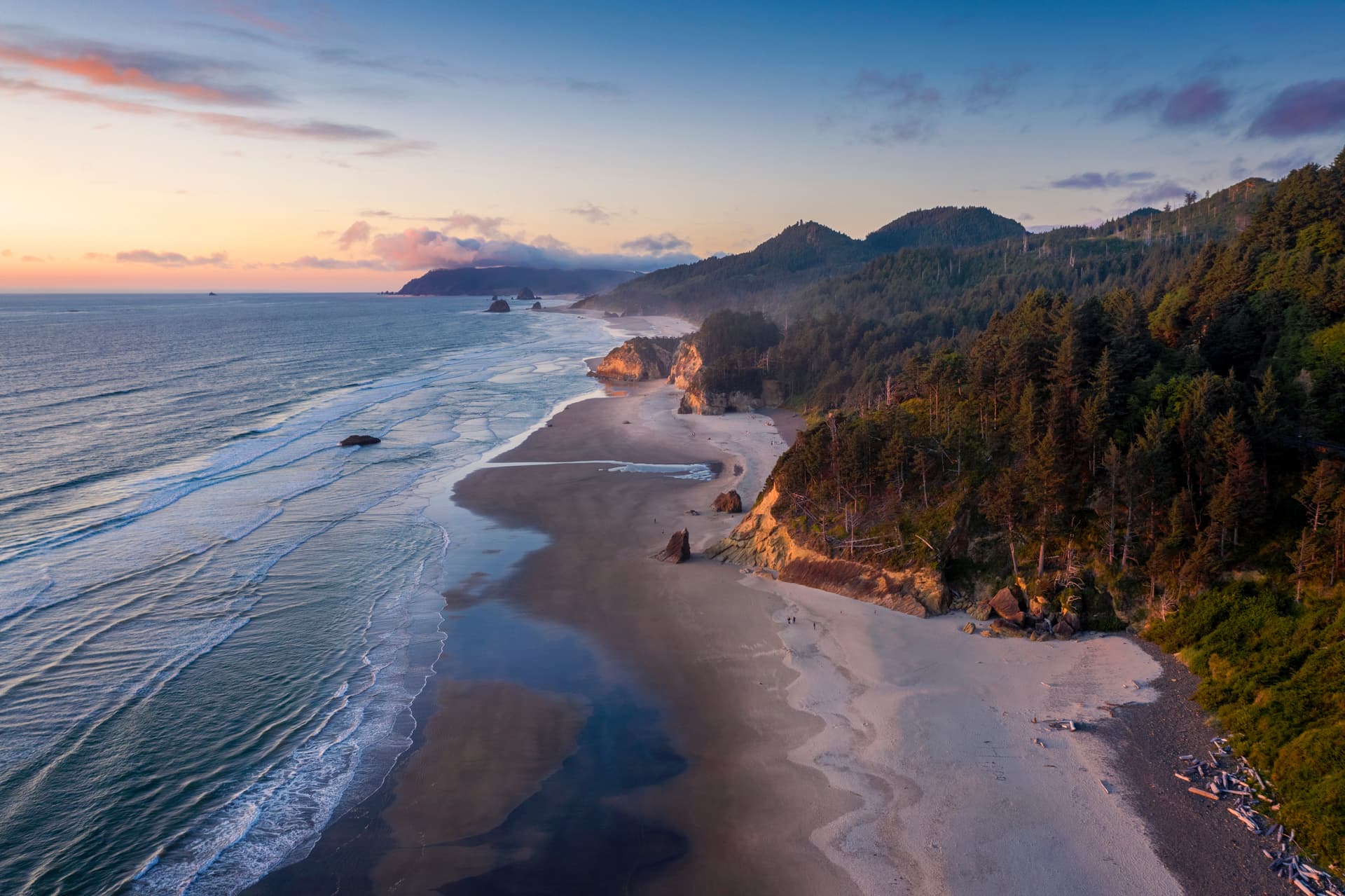 Pacific Northwest coastal landscape