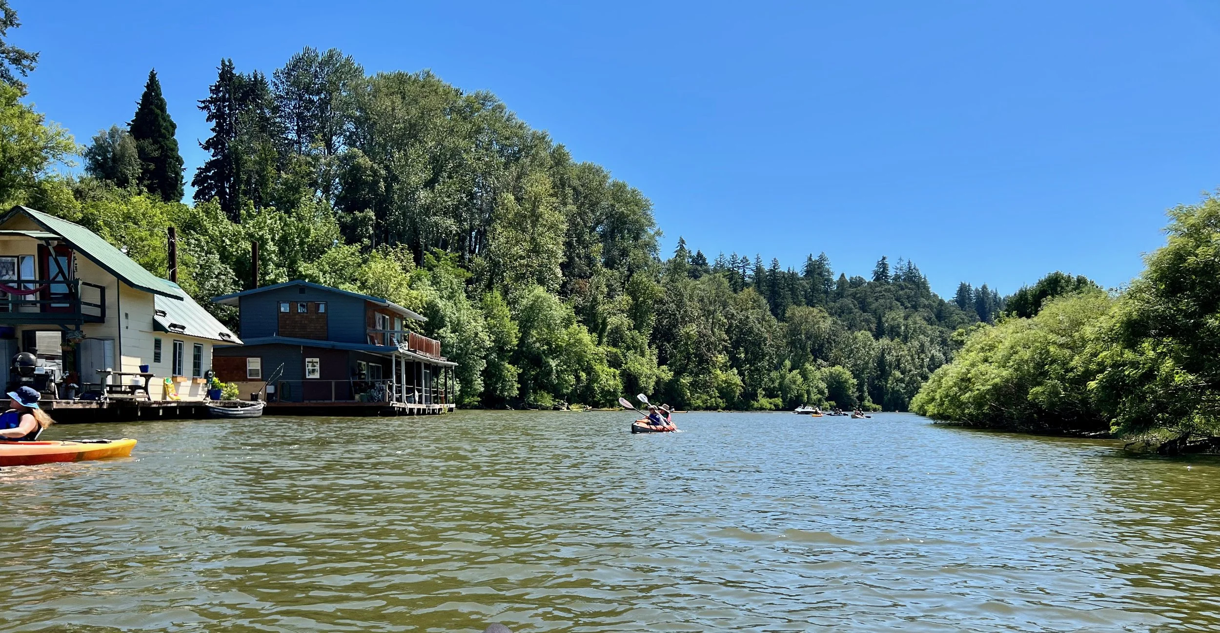 Ridgefield River And Clark County Countryside