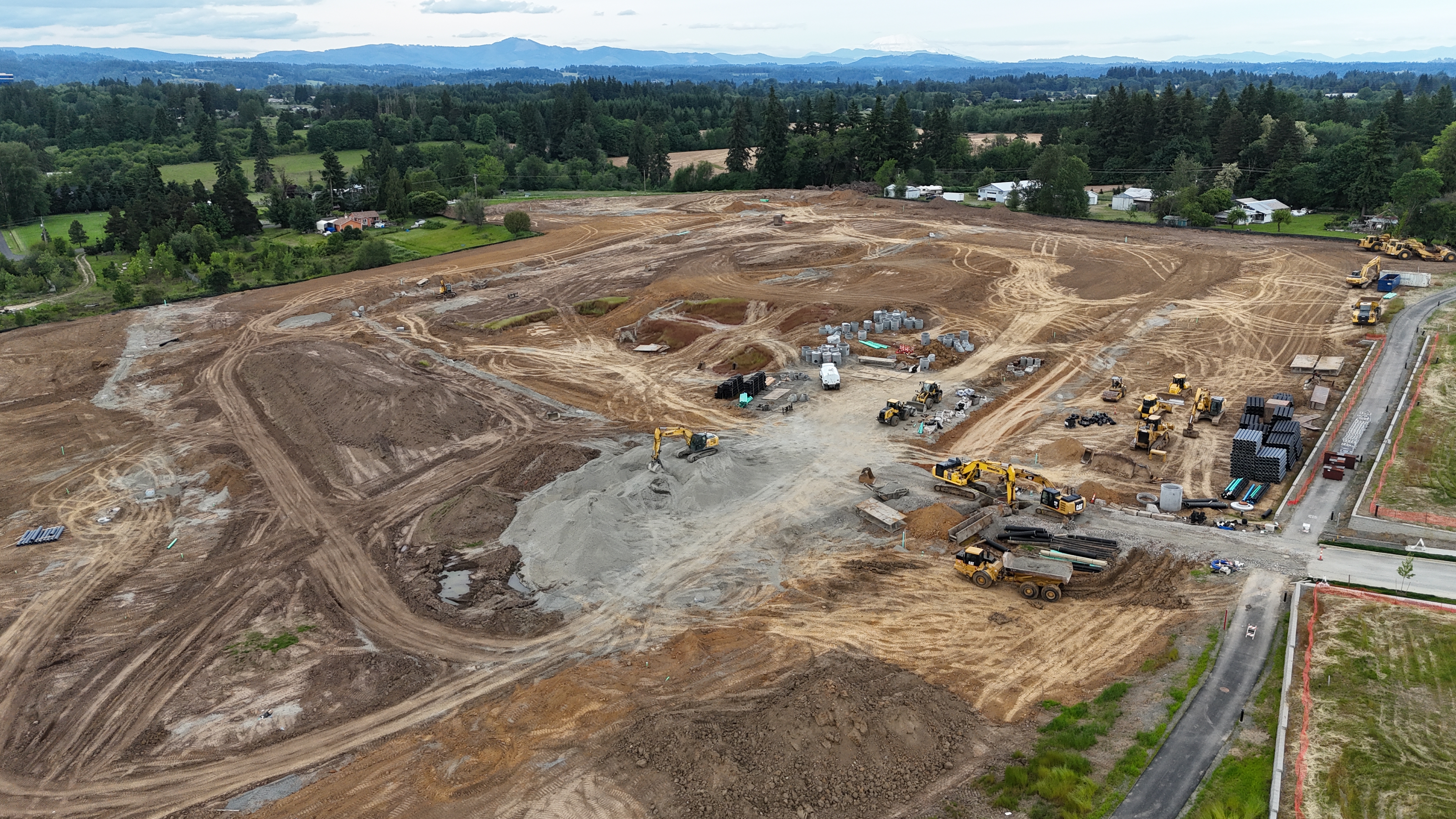 Residential Development And Site Work In Ridgefield Washington